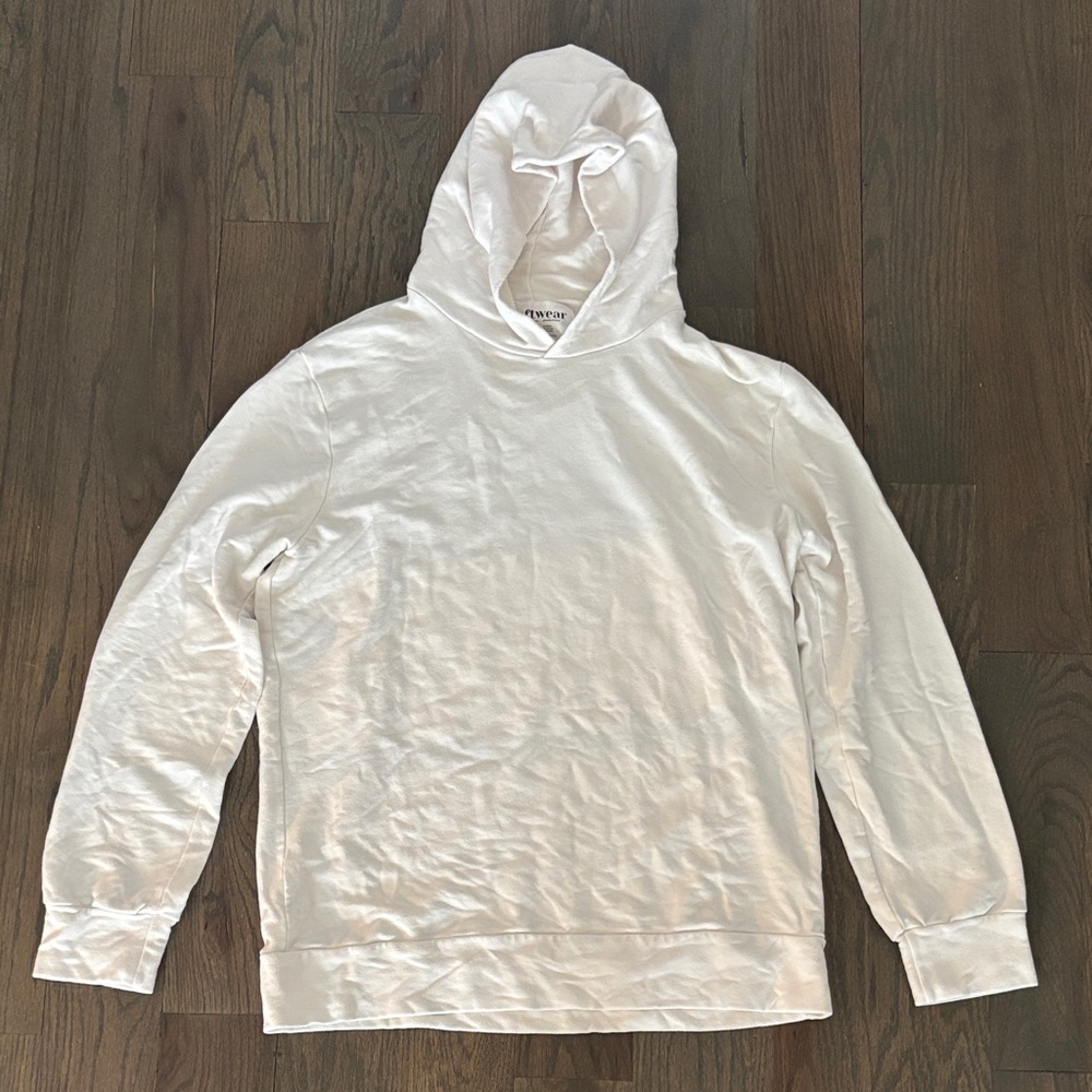 Softwear White Hoodie Sweatshirt, Size XXL, Like New!